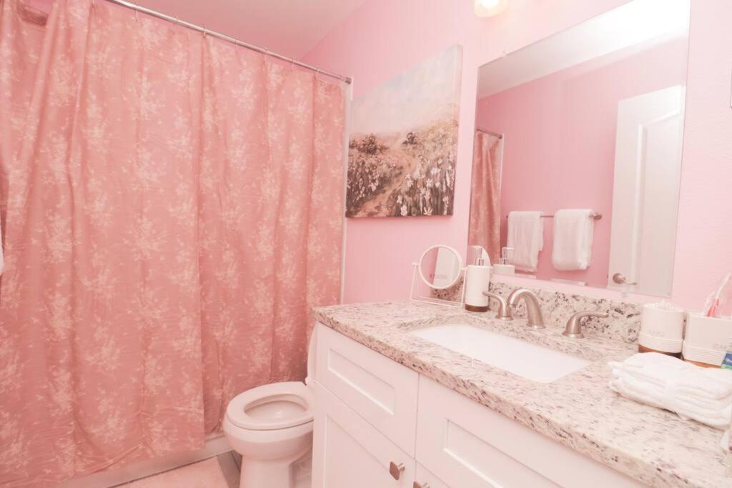 The Pink House Orlando Villa Exterior photo